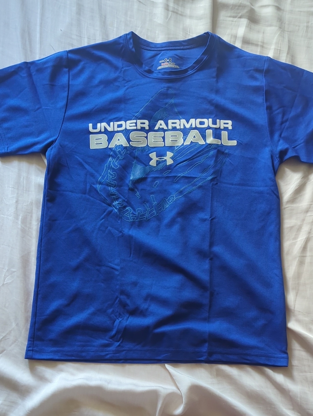 Under Armour Royal Blue Baseball Graphic Tee for Kids